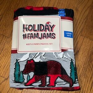 Holiday Pajama Set Kids unisex 10/12